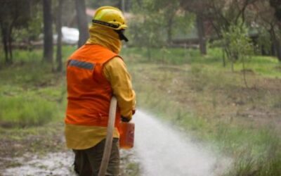 Encapsulador del fuego potencia trabajo de brigadistas forestales