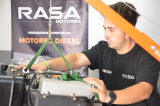 Rasa motores presenta unidad de aceleración remota y embrague centrífugo que da más seguridad a operadores